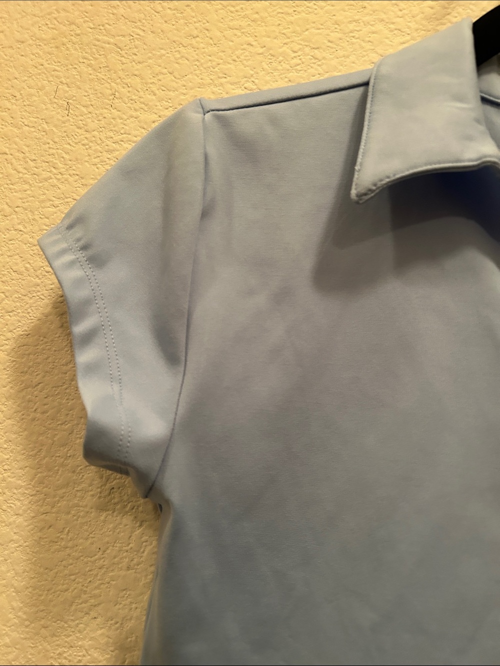 Jockey Light Blue Button-Down Women's Shirt